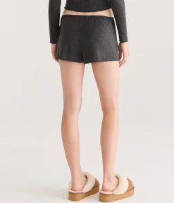 Low-Rise Lettuce-Edge Sleep Shorts
