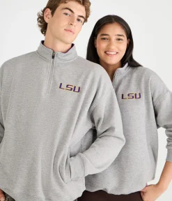 LSU Tigers Quarter-Zip Sweatshirt