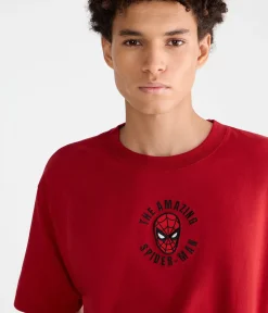 Marvel | Aéropostale The Amazing Spider-Man Comic Boxy Graphic Tee