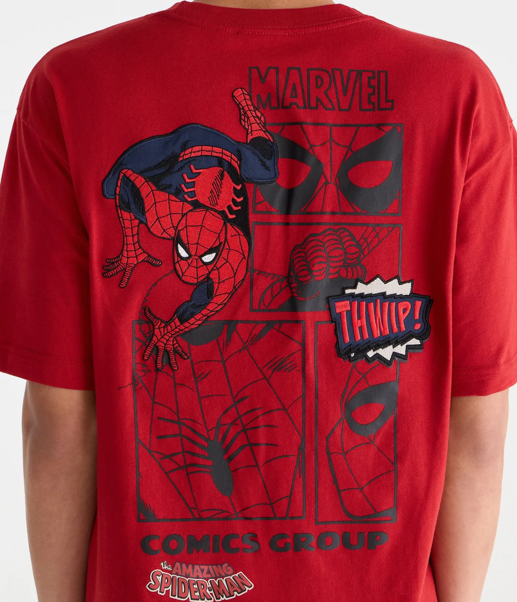 Marvel | Aéropostale The Amazing Spider-Man Comic Boxy Graphic Tee