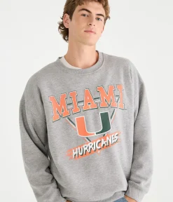 Miami Hurricanes Crew Sweatshirt
