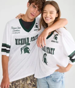 Michigan State Spartans Mesh Top