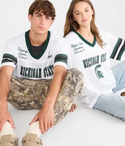 Michigan State Spartans Mesh Top