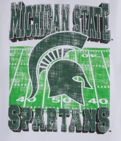 Michigan State Spartans Relaxed Graphic Tee