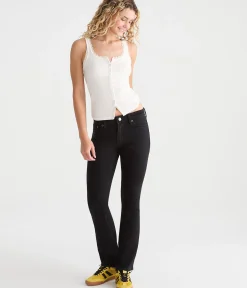 Mid-Rise Bootcut Jean