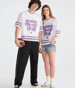 Minnesota Vikings Boxy Mesh Top