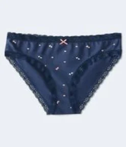 Multi Hearts Lace-Trim Hipster