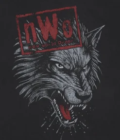 New World Order Wolf Relaxed Graphic Tee