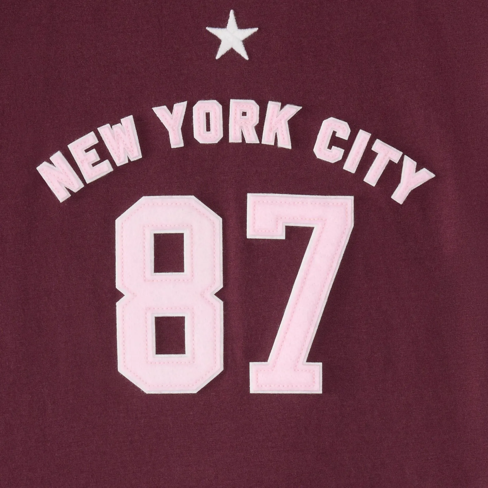 New York City 87 Appliqué Graphic Tee