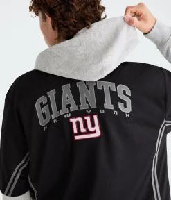 New York Giants Striped Mesh Top