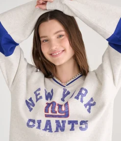 New York Giants V-Neck Sweatshirt