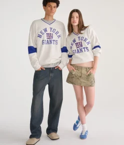 New York Giants V-Neck Sweatshirt