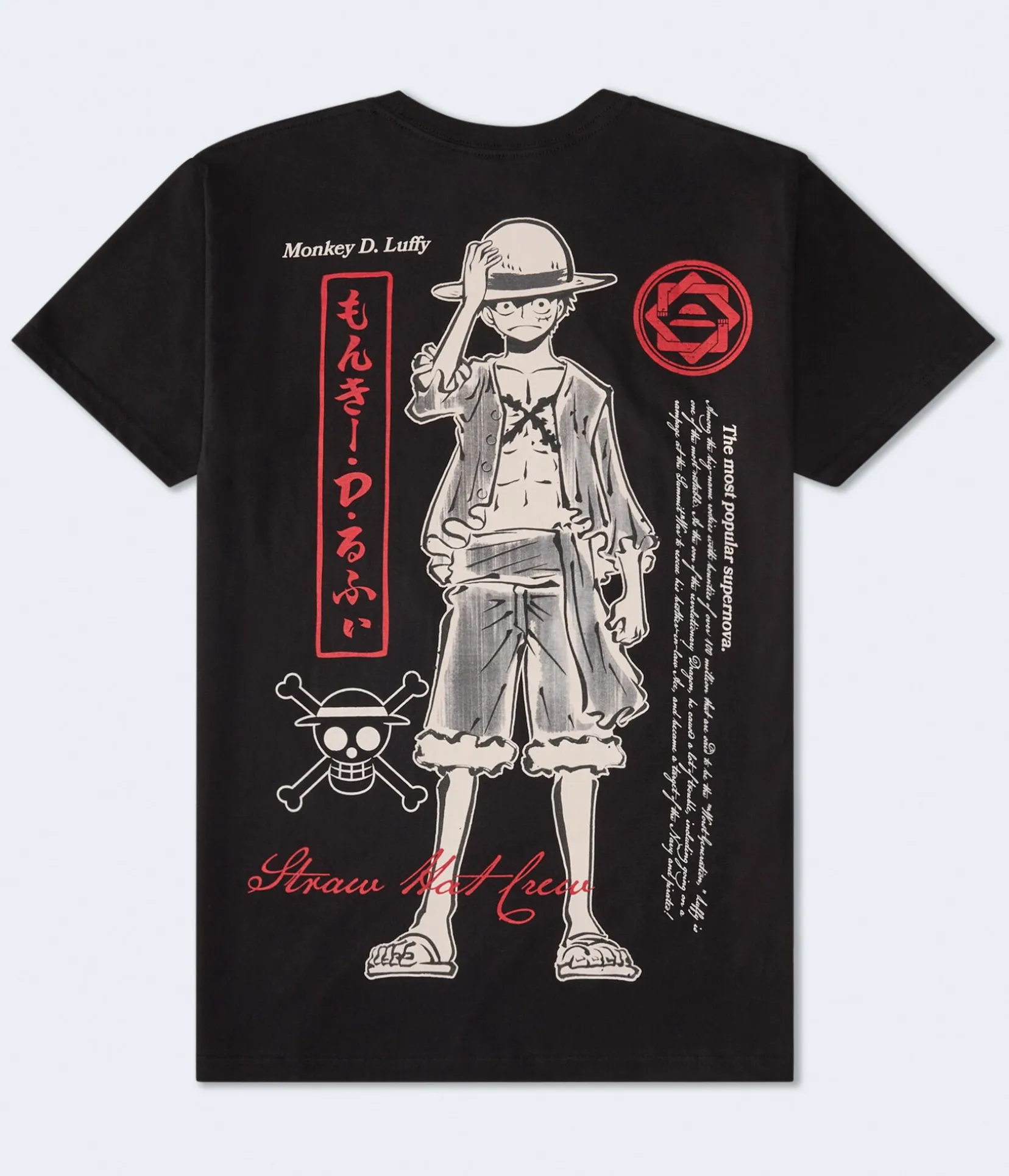 One Piece Anime Relaxed Graphic Tee
