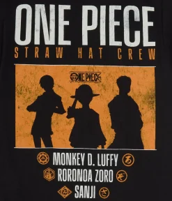 One Piece Straw Hat Crew Relaxed Graphic Tee