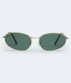 Oval Metal Sunglasses