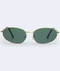 Oval Metal Sunglasses