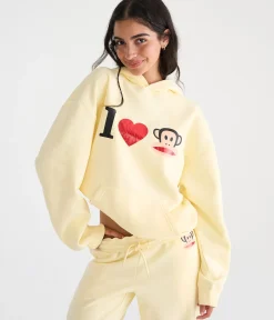 Paul Frank I Heart Julius Oversized Pullover Hoodie