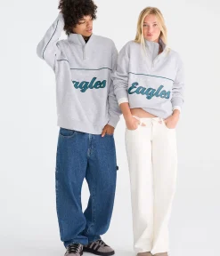Philadelphia Eagles Quarter-Zip Sweatshirt