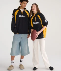 Pittsburgh Steelers Quarter-Zip Track Jacket