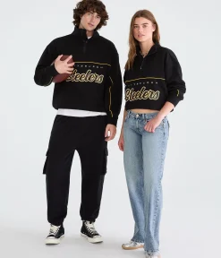 Pittsburgh Steelers Quarter-Zip Sweatshirt