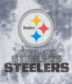 Pittsburgh Steelers Tie-Dye Relaxed Graphic Tee