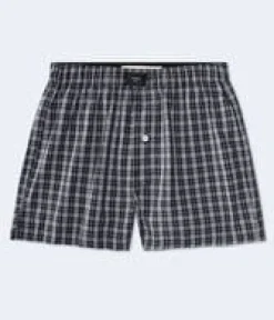 Plaid 4" Woven Boxers