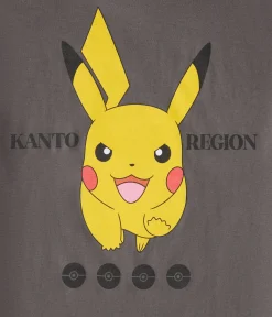 Pokémon Pikachu Kanto Region Relaxed Graphic Tee