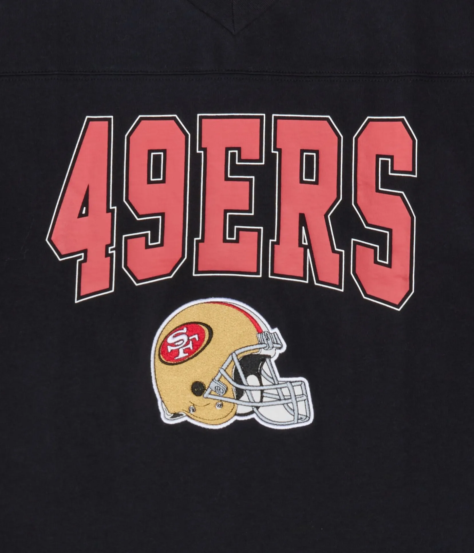 San Francisco 49ers Boxy V-Neck Graphic Tee