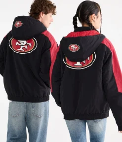 San Francisco 49ers Hooded Sideline Jacket