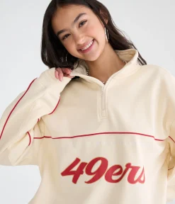 San Francisco 49ers Quarter-Zip Sweatshirt