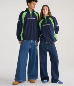 Seattle Seahawks Quarter-Zip Track Jacket