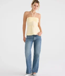 Seriously Soft Babydoll Halter Top