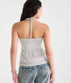 Seriously Soft Babydoll Halter Top