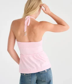 Seriously Soft Babydoll Halter Top