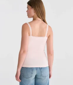 Seriously Soft Y2K Lace V-Neck Cami