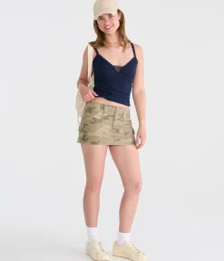 Seriously Soft Y2K Lace V-Neck Cami