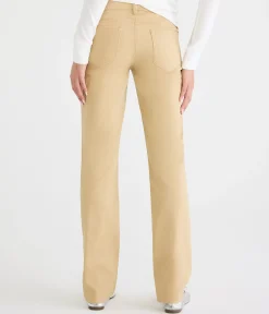 Seriously Stretchy Mid-Rise Straight Uniform Pants