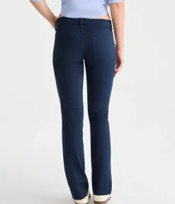 Seriously Stretchy Mid-Rise Straight Uniform Pants