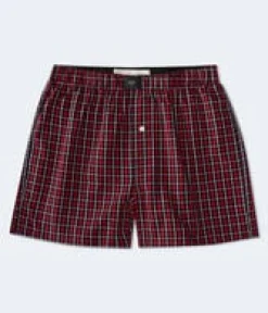 Small Plaid 4" Woven Boxers
