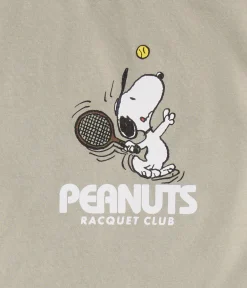 Snoopy Tennis Ace Relaxed Graphic Tee