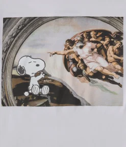 Snoopy The Creation Relaxed Graphic Tee