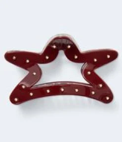 Star Cutout Claw Hair Clip