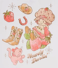 Strawberry Shortcake Howdy Darlin' Relaxed Graphic Tee
