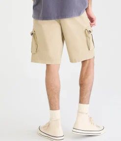 Stretch Twill Cargo Shorts 10"