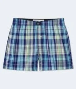 Sunny Plaid 4" Woven Boxers