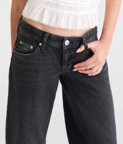 Super Low-Rise Baggy Wide Leg Jean