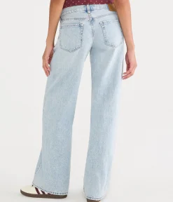Super Low-Rise Baggy Wide Leg Jean