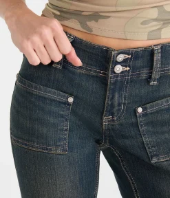 Super Low-Rise Bootcut Jean