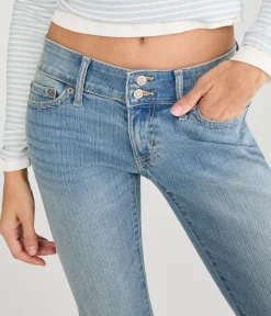 Super Low-Rise Flare Jean