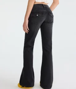 Super Low-Rise Flare Jean
